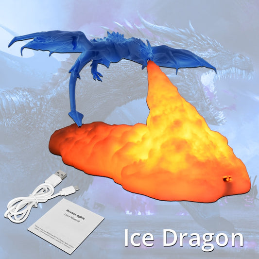 LED Fire Dragon lamp