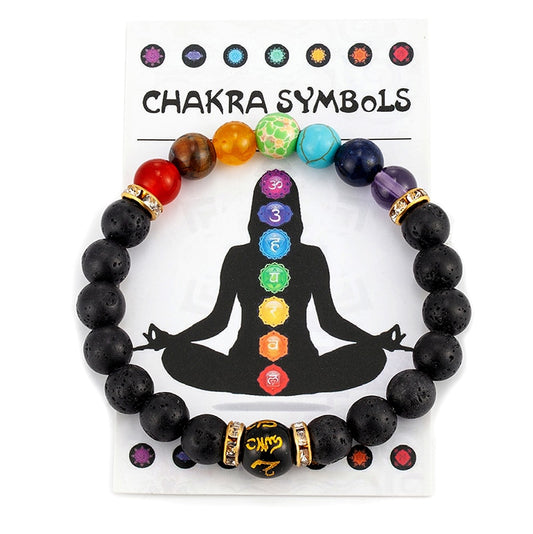 elegant 7 Chakra Bracelet