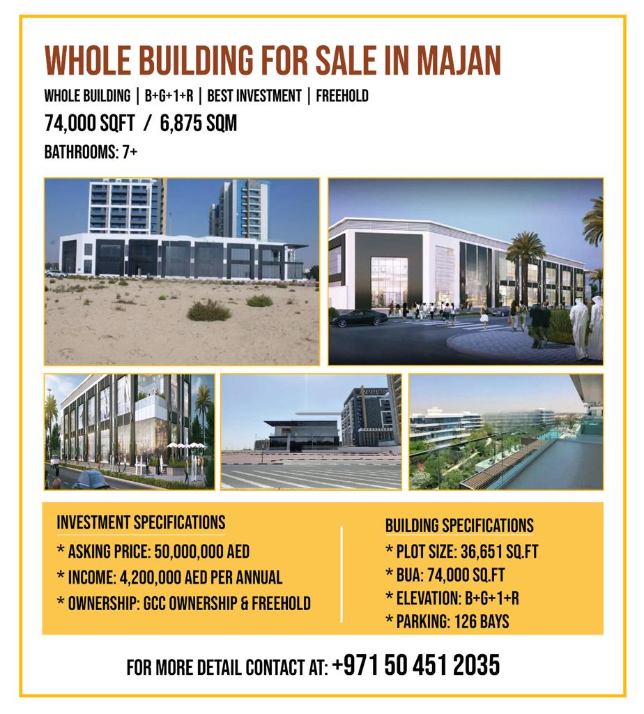 Majan whole building by Merlin Realty Dubai