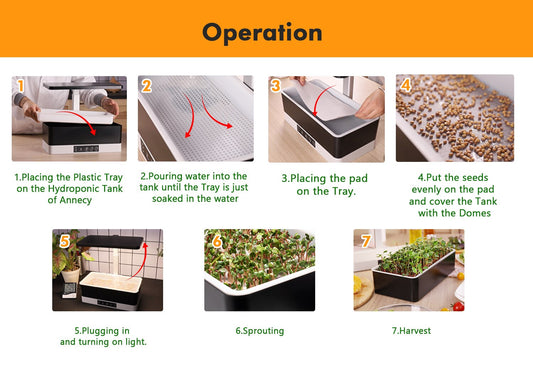 microgreen growing system