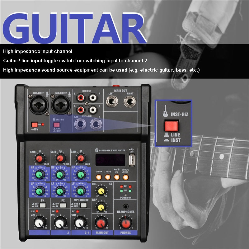 merlin Audio DJ Mixer