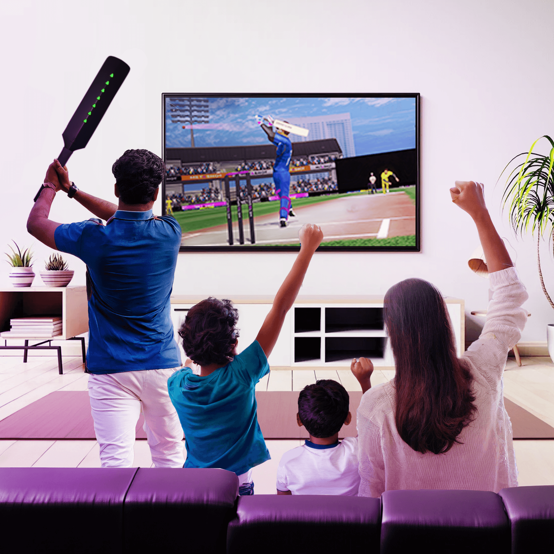 MetaShot Smart Cricket Bat + TV Kit