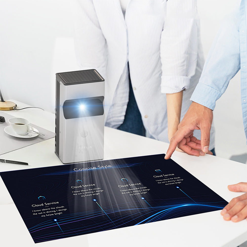 Merlin UltraCast tragbarer Kurzdistanzprojektor