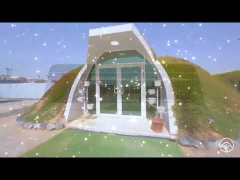 Merlin Urban Farming pod - aquaponic tunnel for rooftop/community lake side