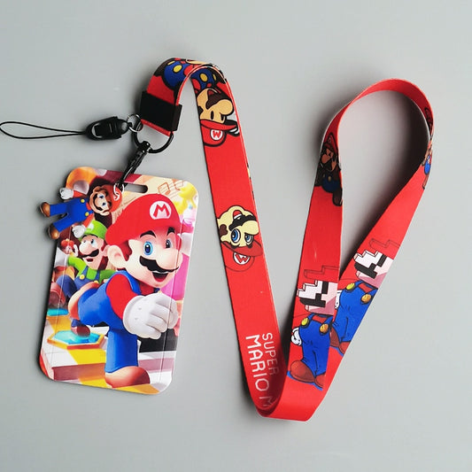 Anime Mario Credential Holder