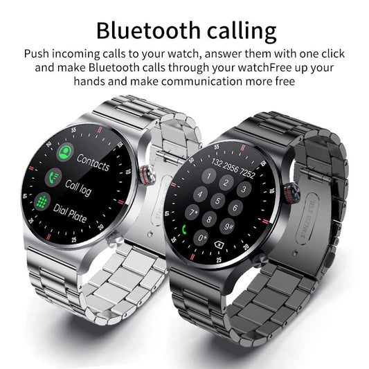 ECG + PPG Bluetooth Call Smart Watch Men