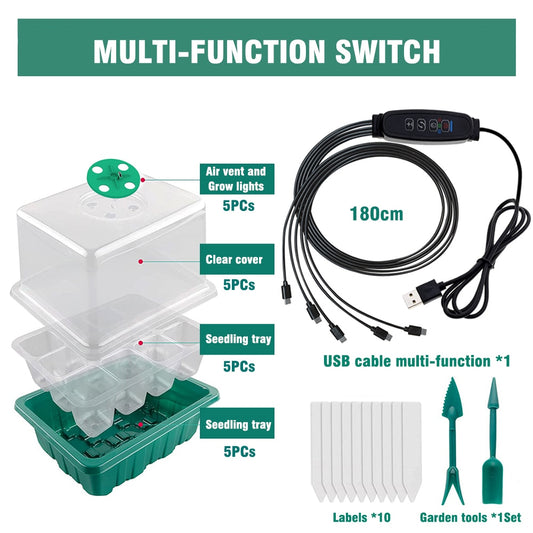 Seedling Starter Trays Kit