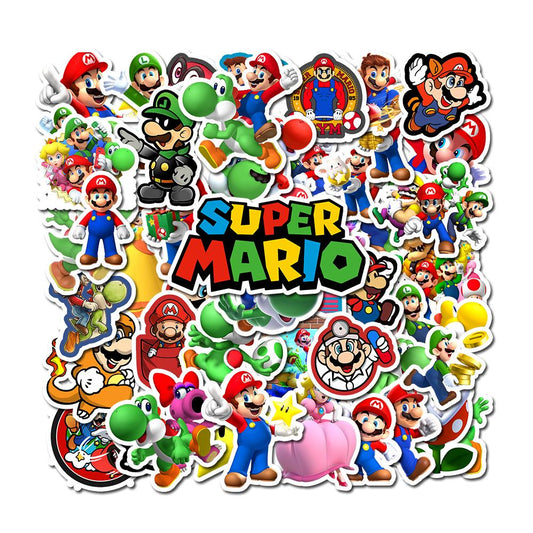 adhesive Super Mario stickers
