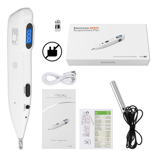 Avec affichage numérique stylo d'acupuncture Laser Portable Point d'électro-acupuncture dispositif de stimulation musculaire outils de soins de santé