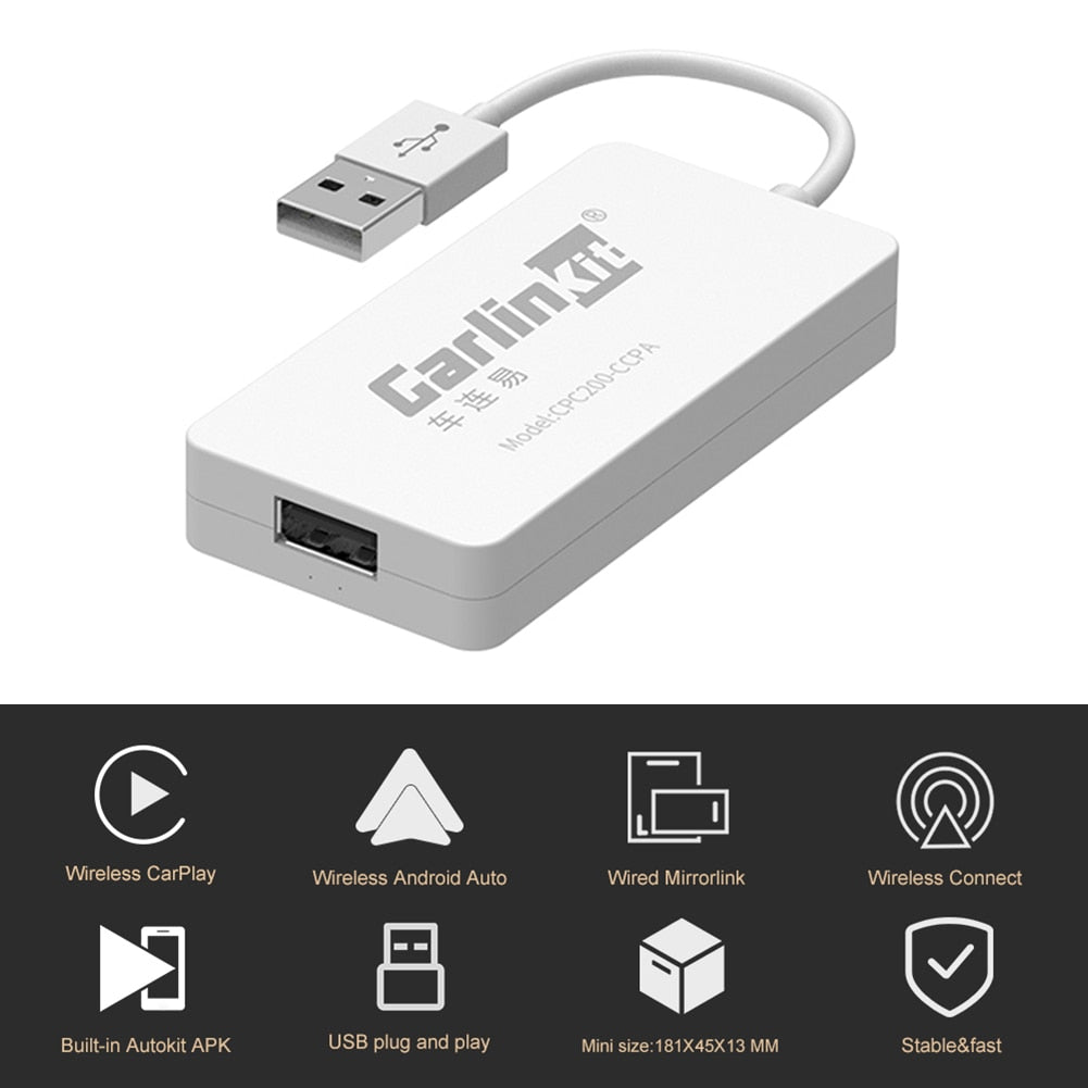Carlink-it Wired/Wireless CarPlay Adapter