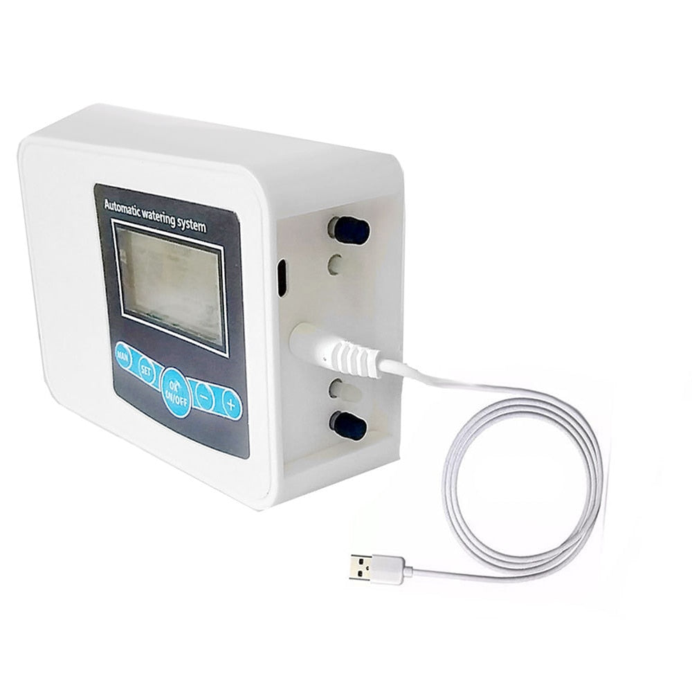 Dual Pump Smart Drip System Timer Plant Flowers