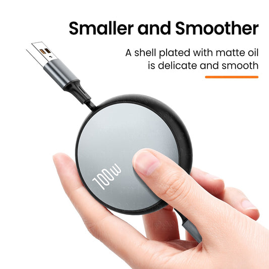 6A 100W 3in1 2in1 Fast USB Cable