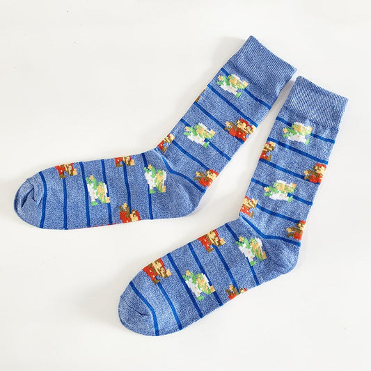 Mario Men Socks
