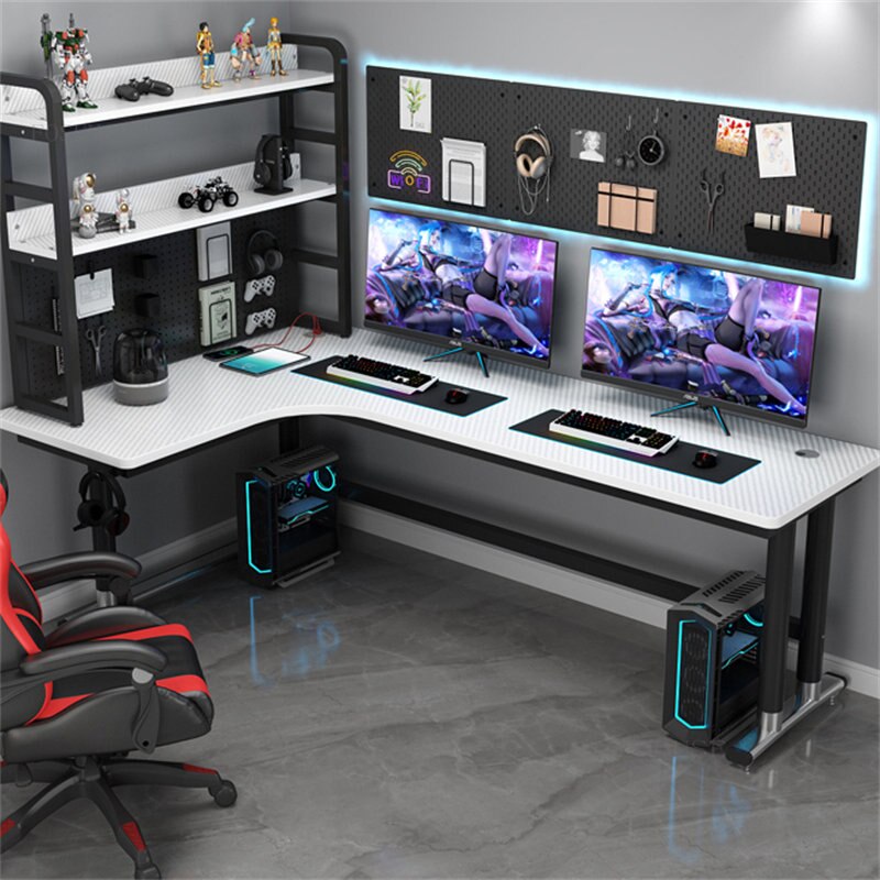 Minimalist Carbon Fiber Computer Desks