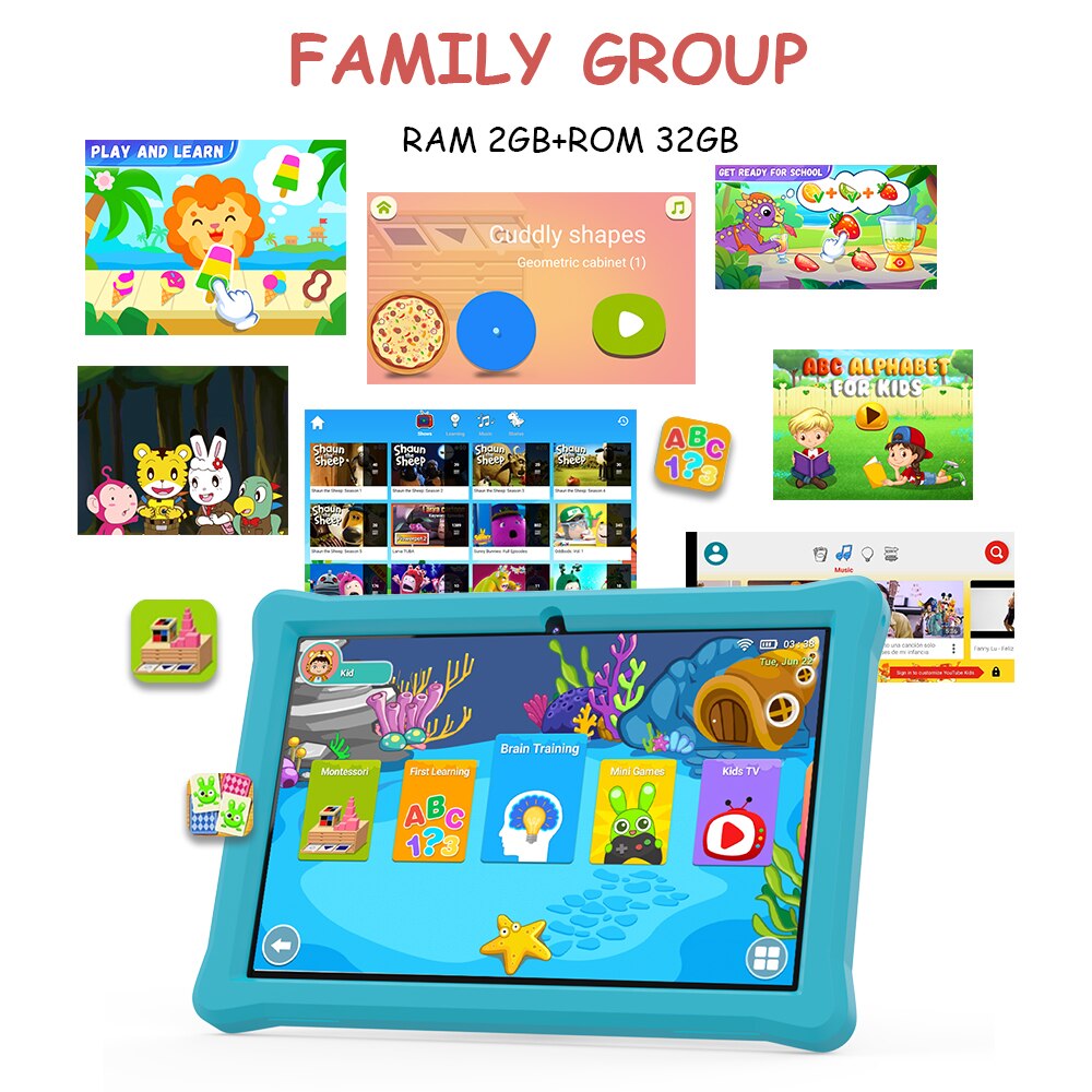 Q3K Android Kid Tablet 7 inch