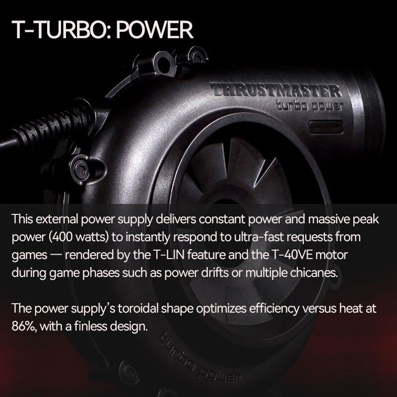 T-GT II Force Feedback racing wheel for PS5 PS4
PC