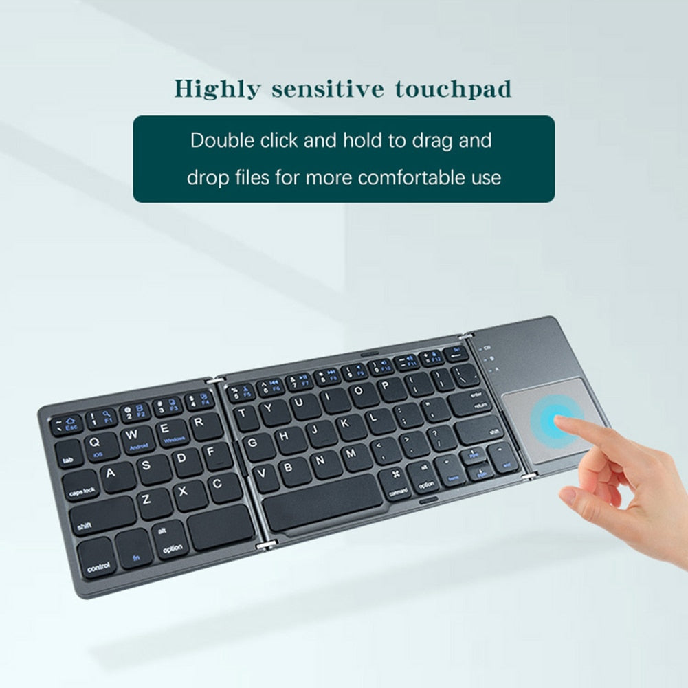 Foldable Touchpad Keypad