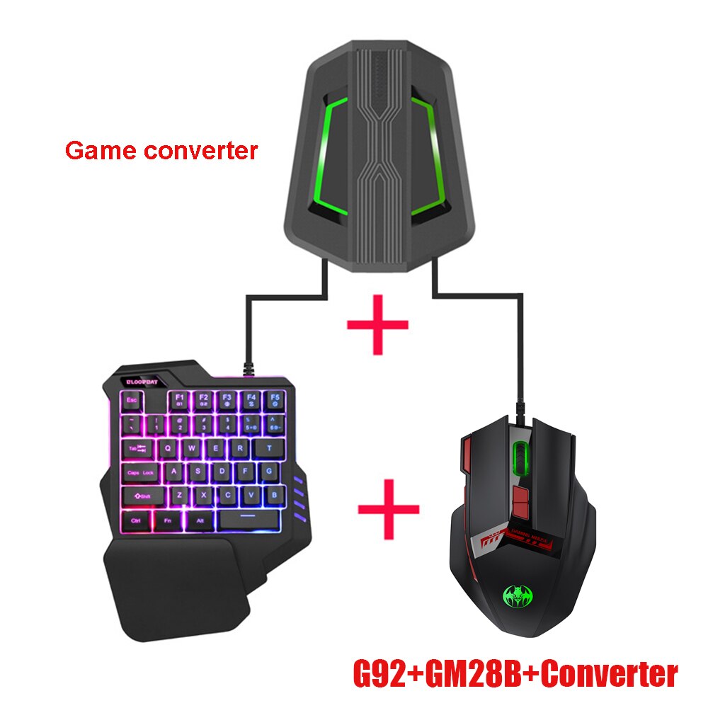 One Handed Keyboard and Mouse Set