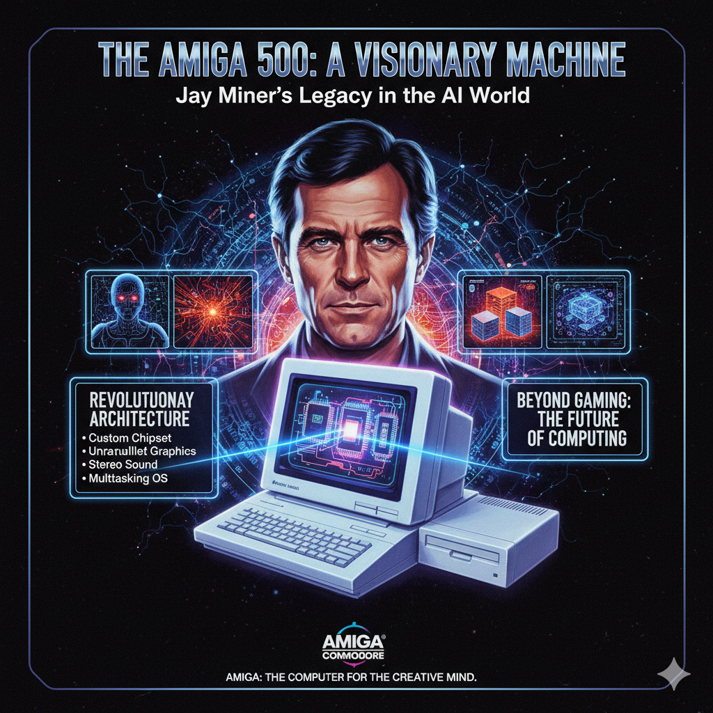 The Amiga 500: A Visionary Machine and the Legacy of Jay Miner in the AI World