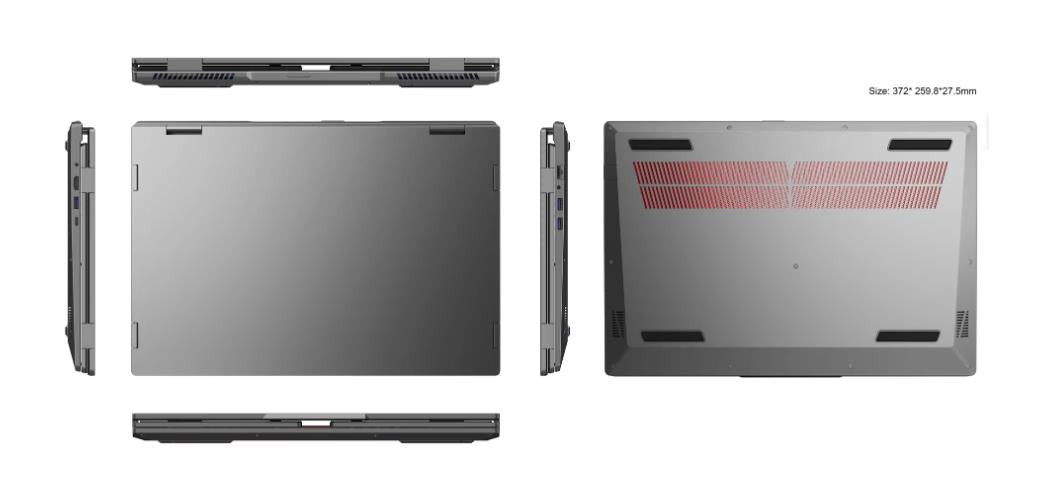 Merlin Tri-Screen Laptop