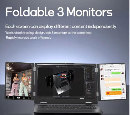 Merlin Tri-Screen Laptop