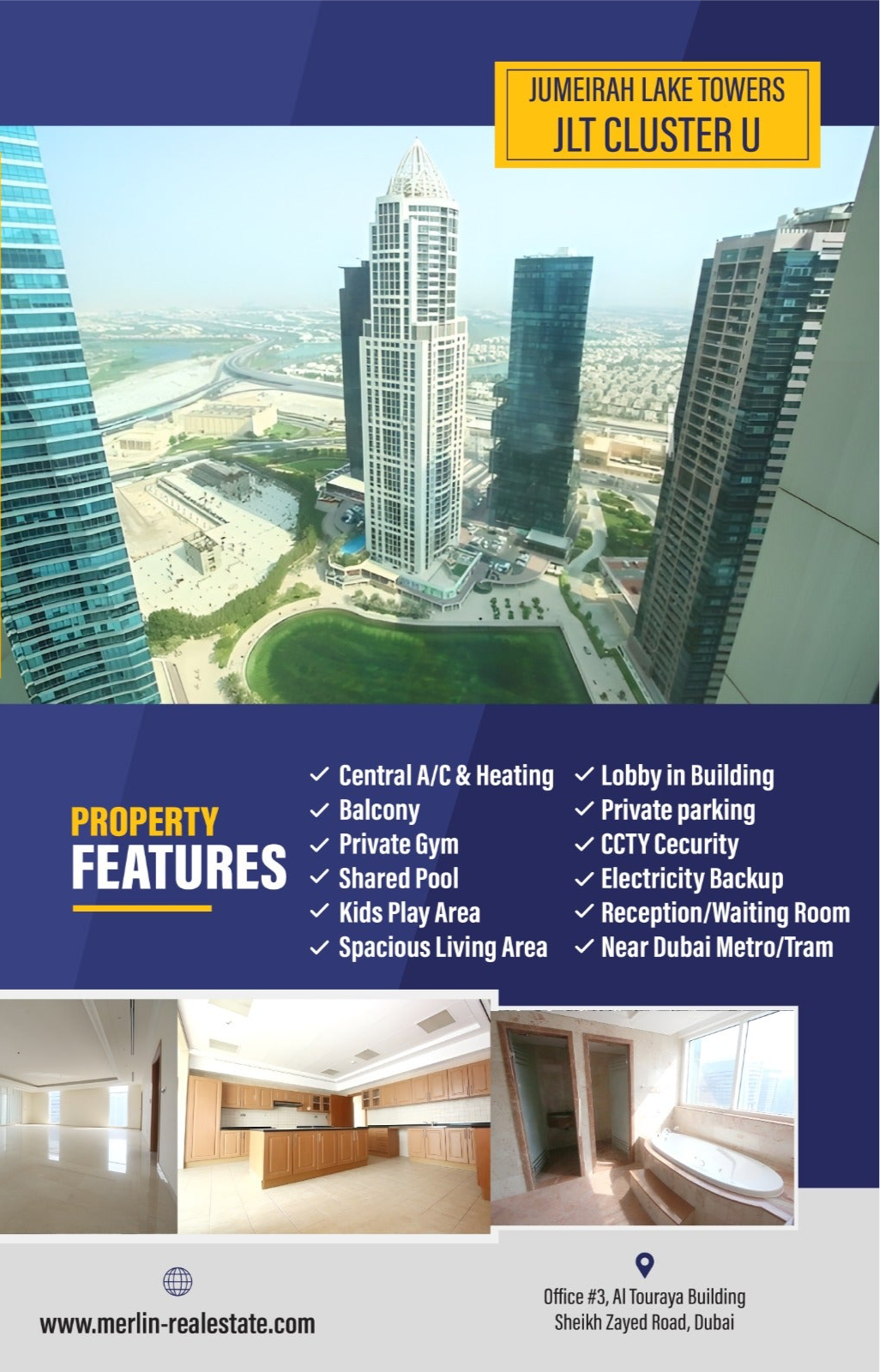 5 bed penthouse, dubai marina / jlt