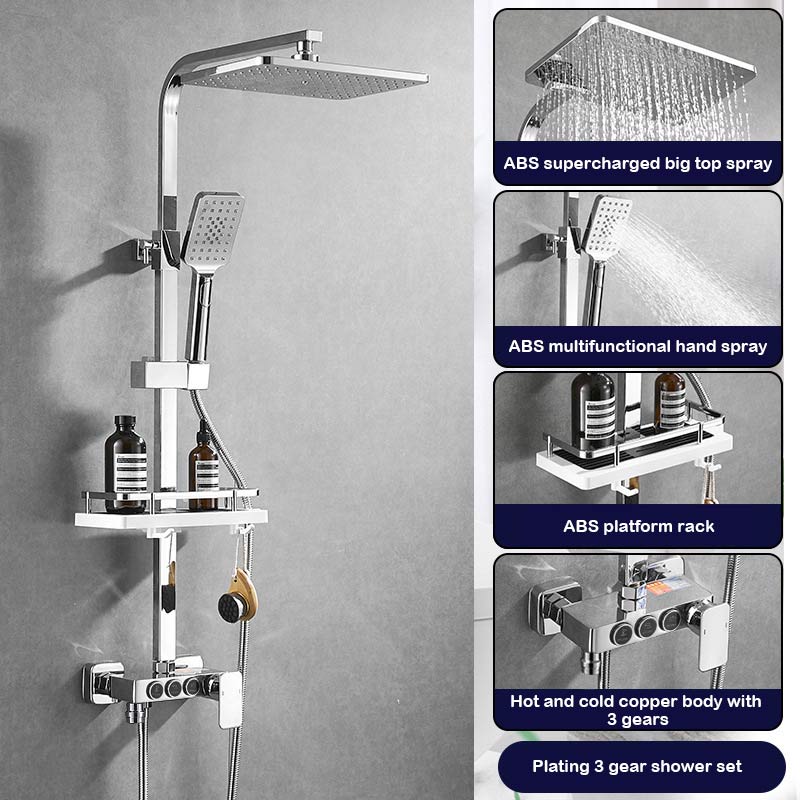 thermostatically pressurized showerhead