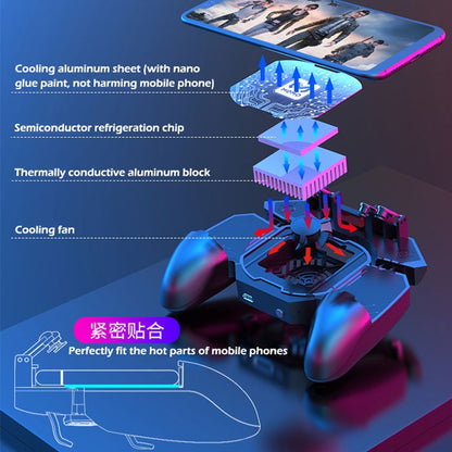 Gamepad with Cooling Fan