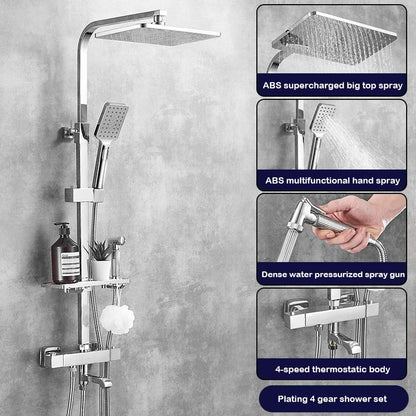 thermostatically pressurized showerhead