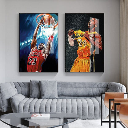 Basketball Star mural