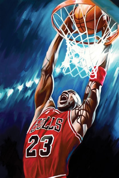 Basketball Star mural