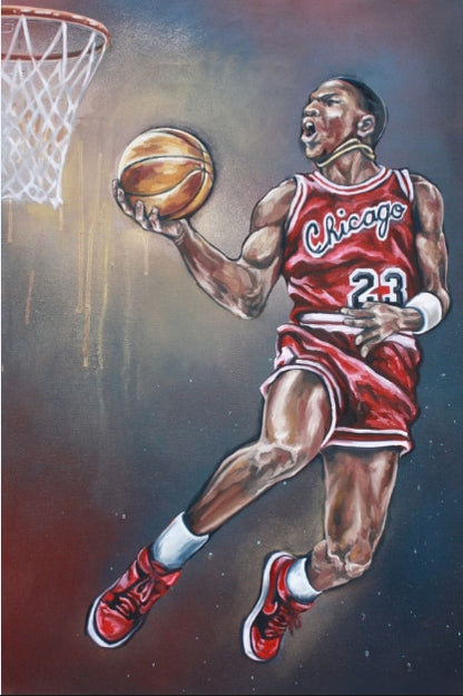 Basketball Star mural