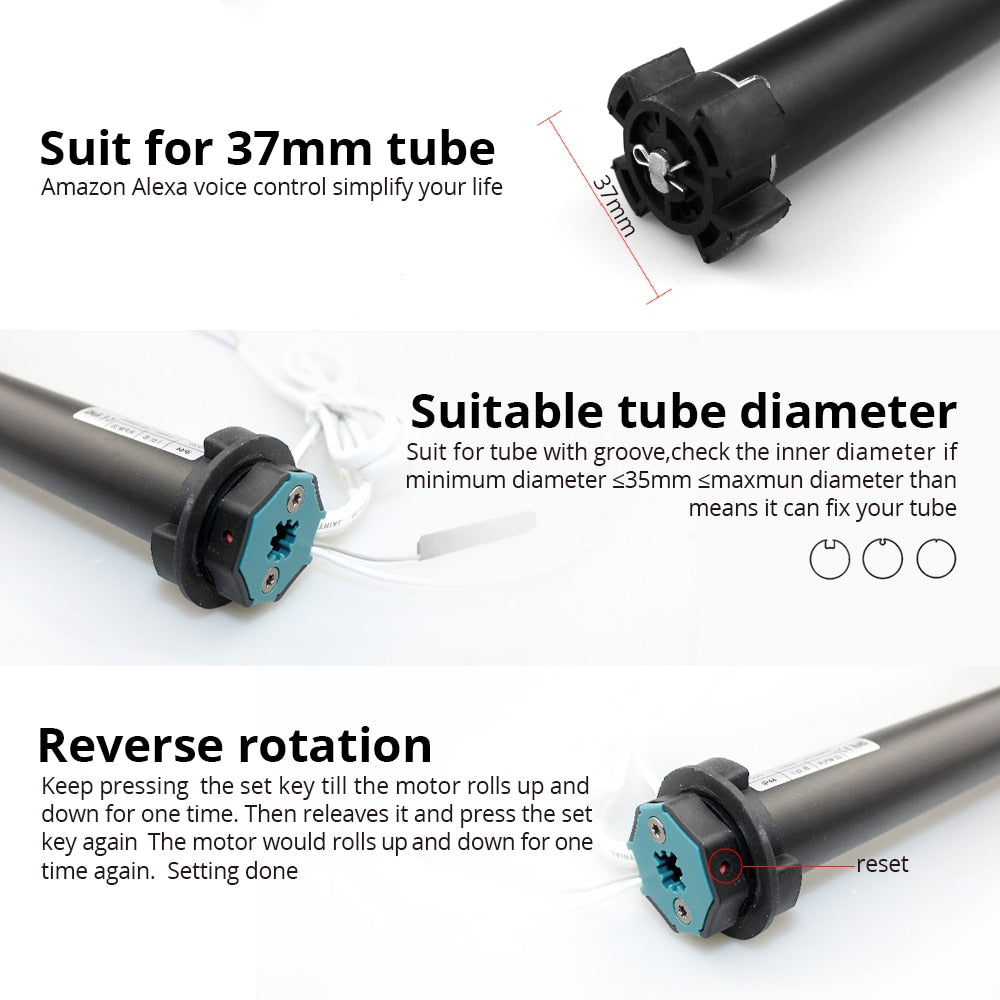 Zemismart WiFi Tuya Smart Life Curtain Motor.