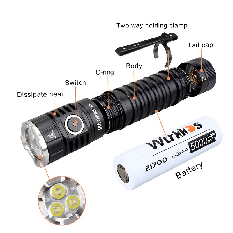 rechargeable flashlight