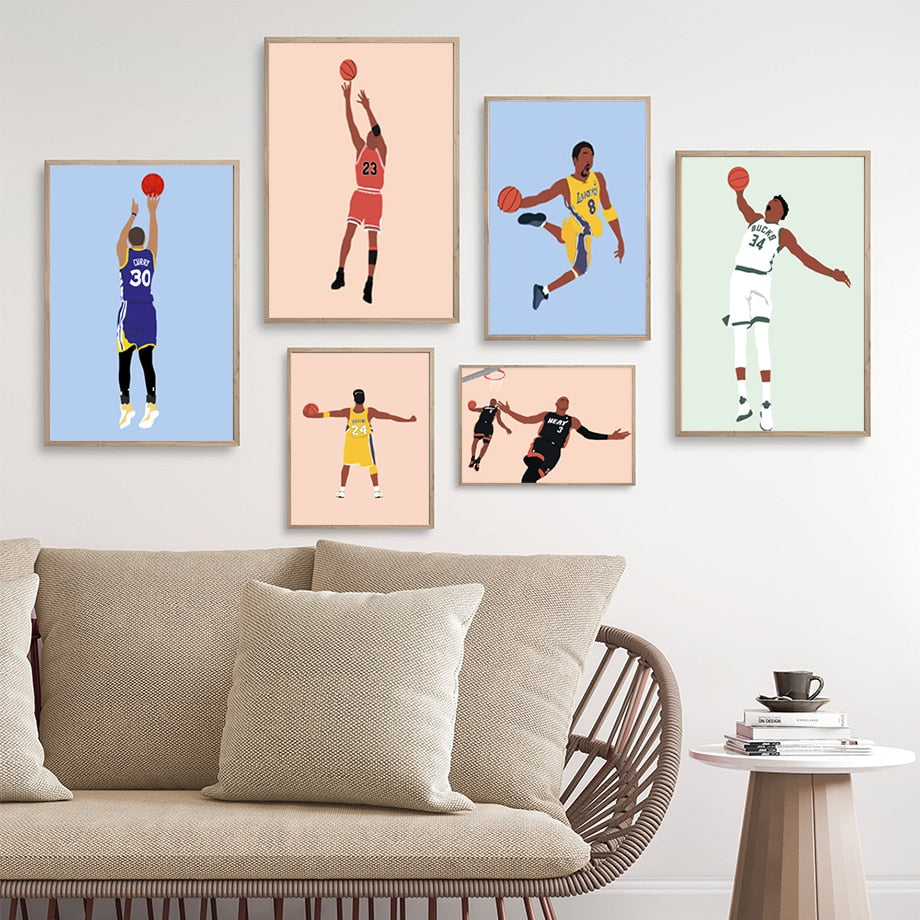 basketball Super Star Portrait