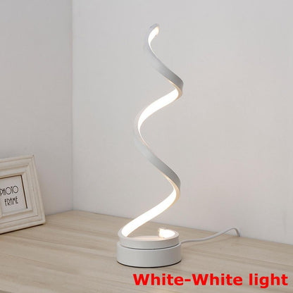 24W Spiral LED Table Desk Lamp