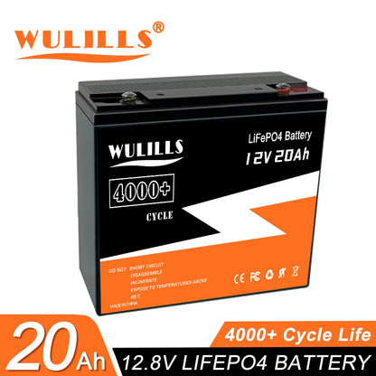 12V 20Ah LiFePo4 Battery.