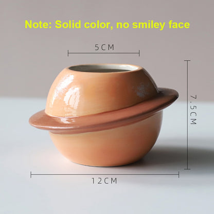 Creative Planet ceramic pot