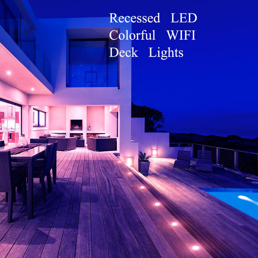 RGB WIFI LED recessed spot lights