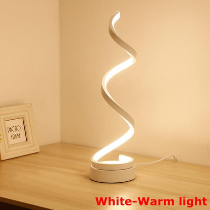 24W Spiral LED Table Desk Lamp