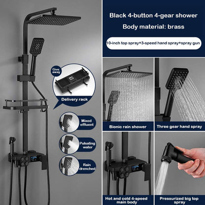 thermostatically pressurized showerhead