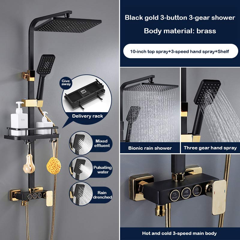 thermostatically pressurized showerhead