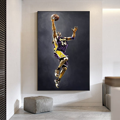 Basketball Star mural