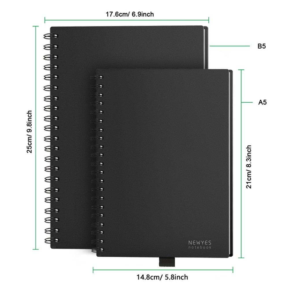 Smart Reusable Erasable Notebook