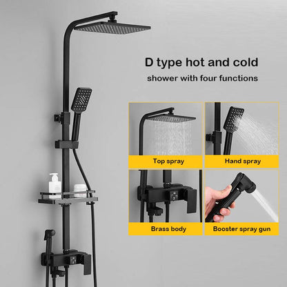 thermostatically pressurized showerhead