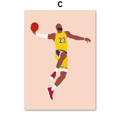 basketball Super Star Portrait