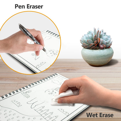 Smart Reusable Erasable Notebook