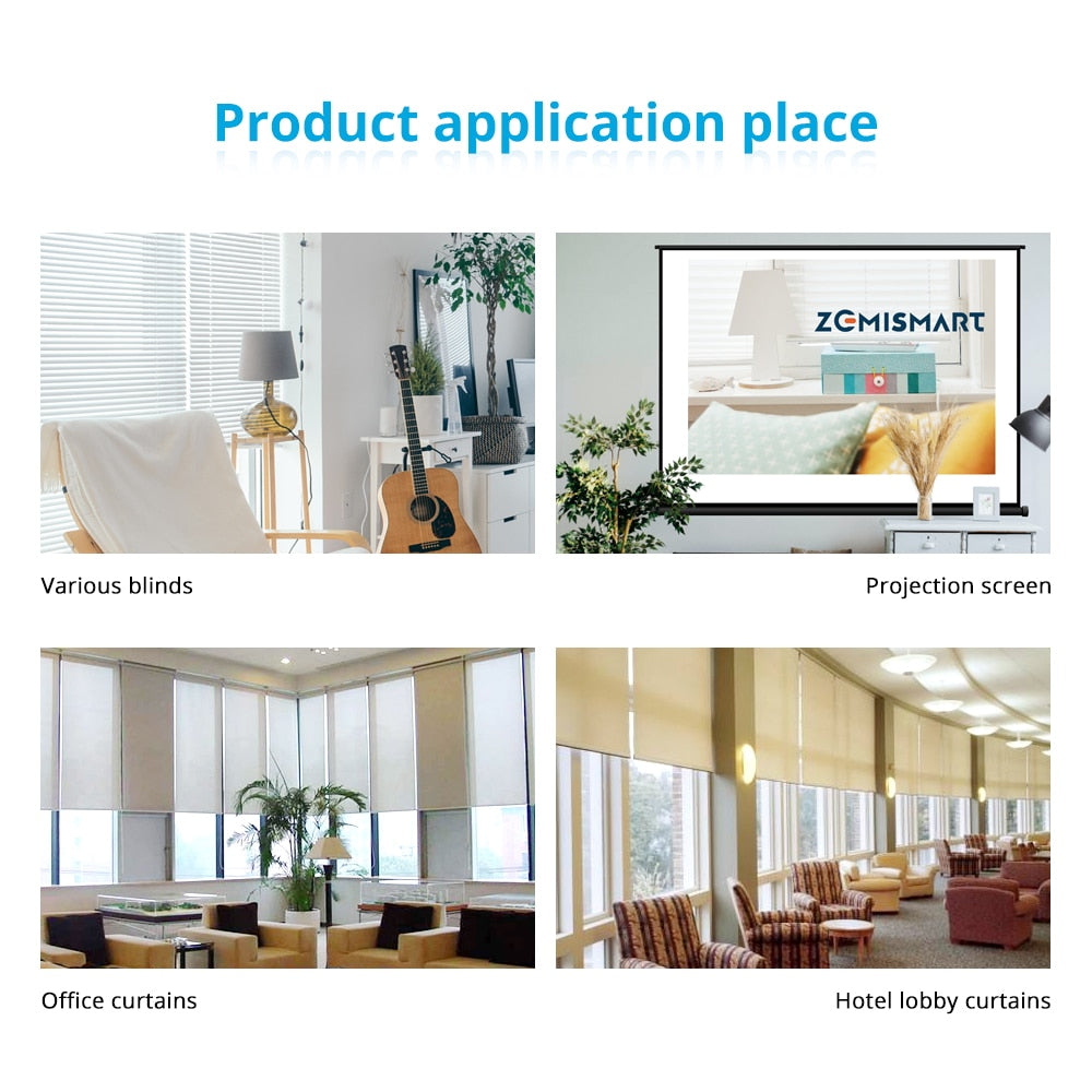 Zemismart WiFi Tuya Smart Life Curtain Motor.