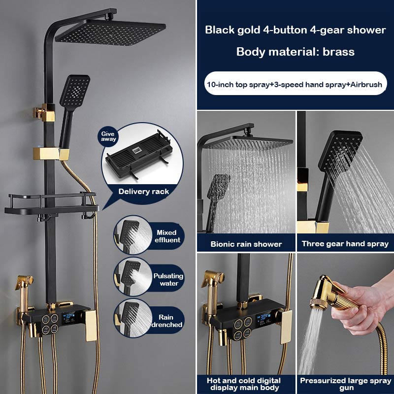 thermostatically pressurized showerhead