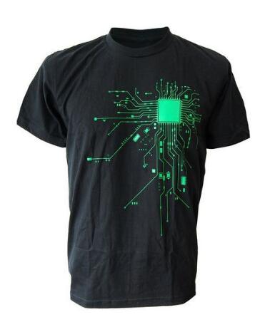 Computer Core Heart T-Shirt